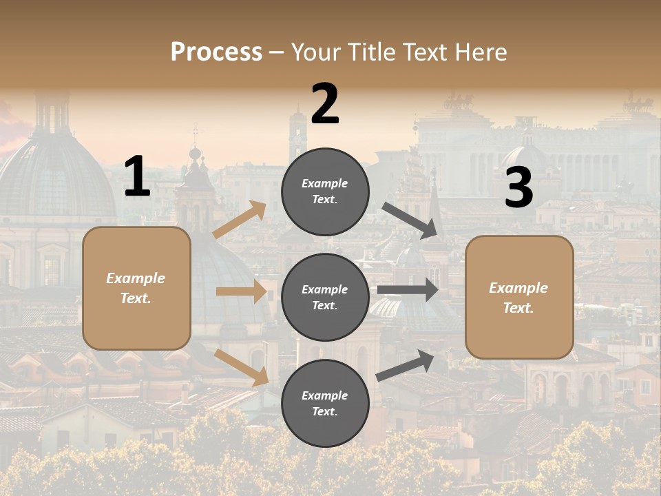 Colosseo Obelisk Dome PowerPoint Template