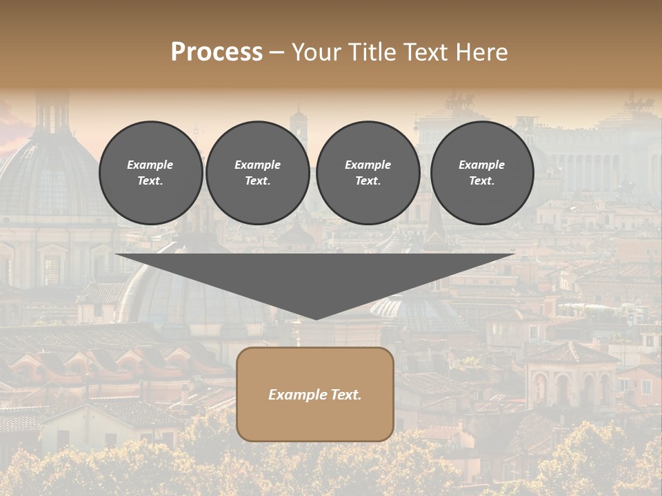 Colosseo Obelisk Dome PowerPoint Template