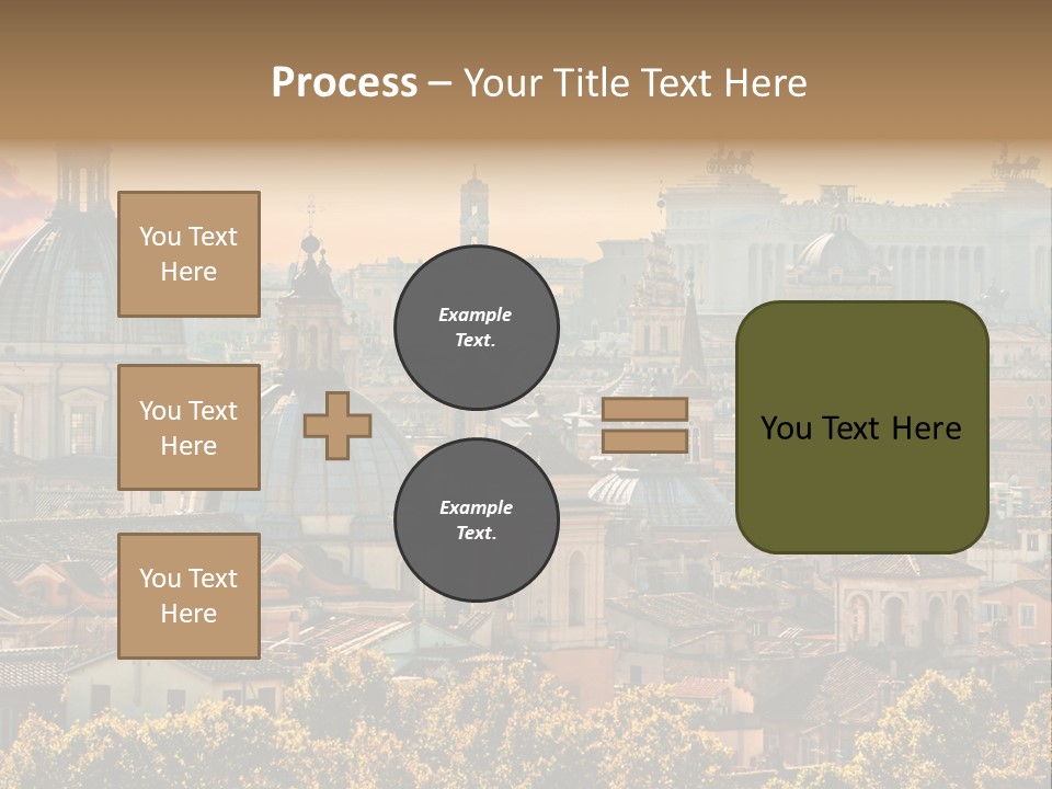 Colosseo Obelisk Dome PowerPoint Template