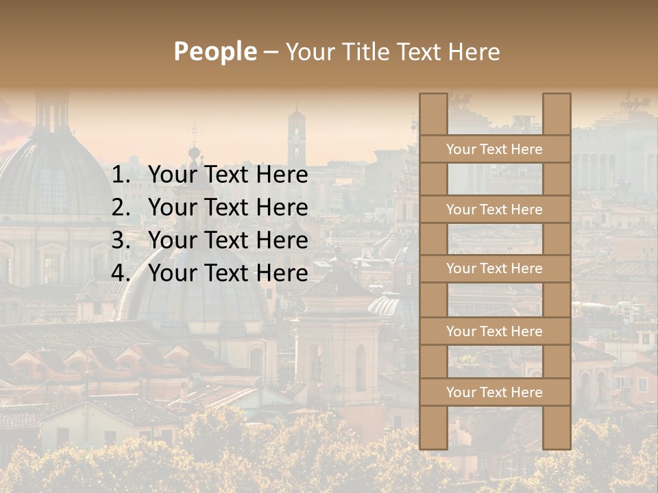 Colosseo Obelisk Dome PowerPoint Template