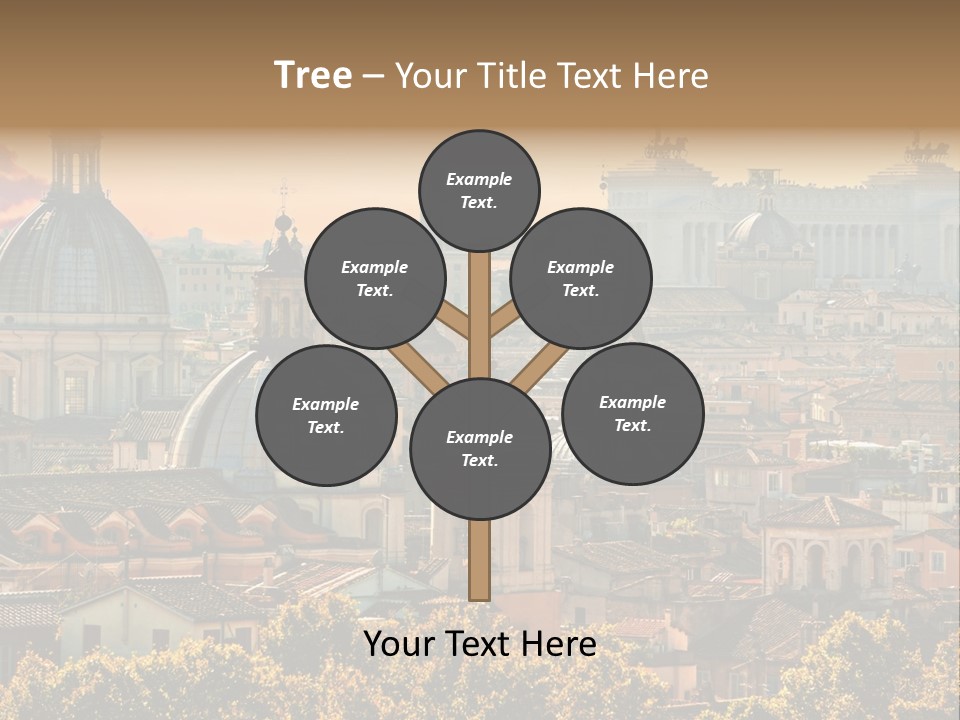 Colosseo Obelisk Dome PowerPoint Template