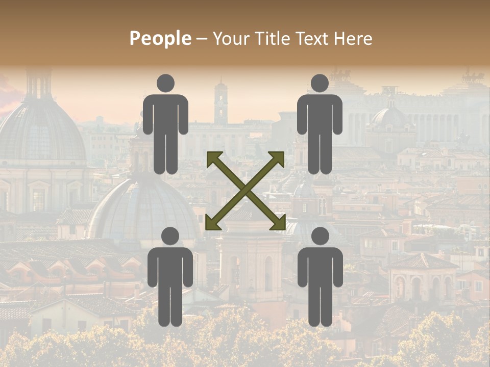 Colosseo Obelisk Dome PowerPoint Template