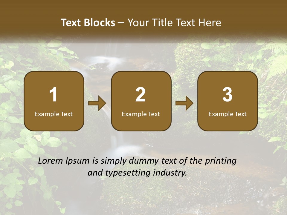 Motion Fresh Torrent PowerPoint Template