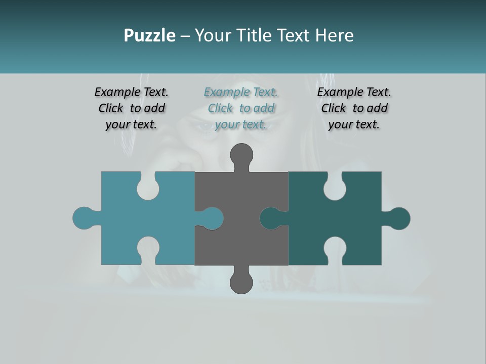 Sad Loneliness Looking PowerPoint Template