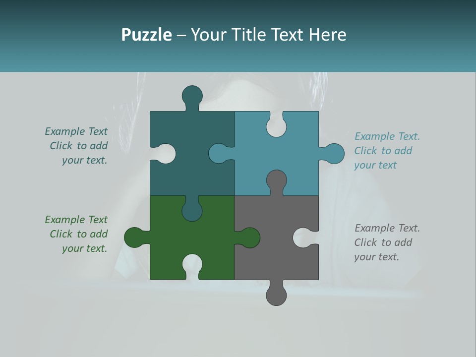 Sad Loneliness Looking PowerPoint Template