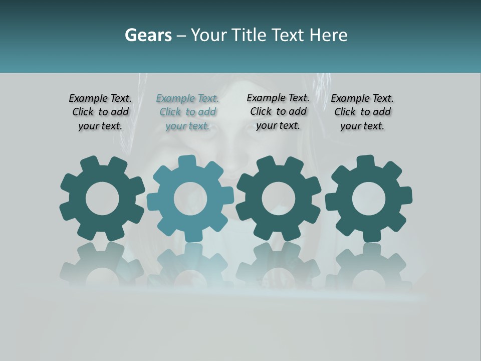 Sad Loneliness Looking PowerPoint Template