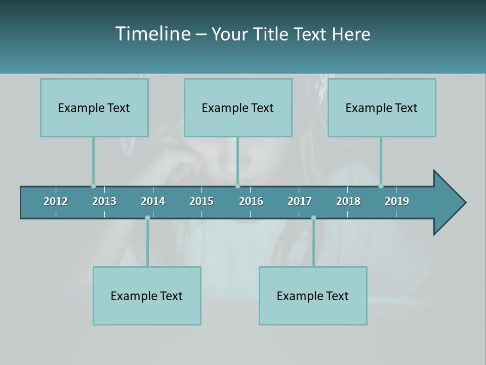 Sad Loneliness Looking PowerPoint Template