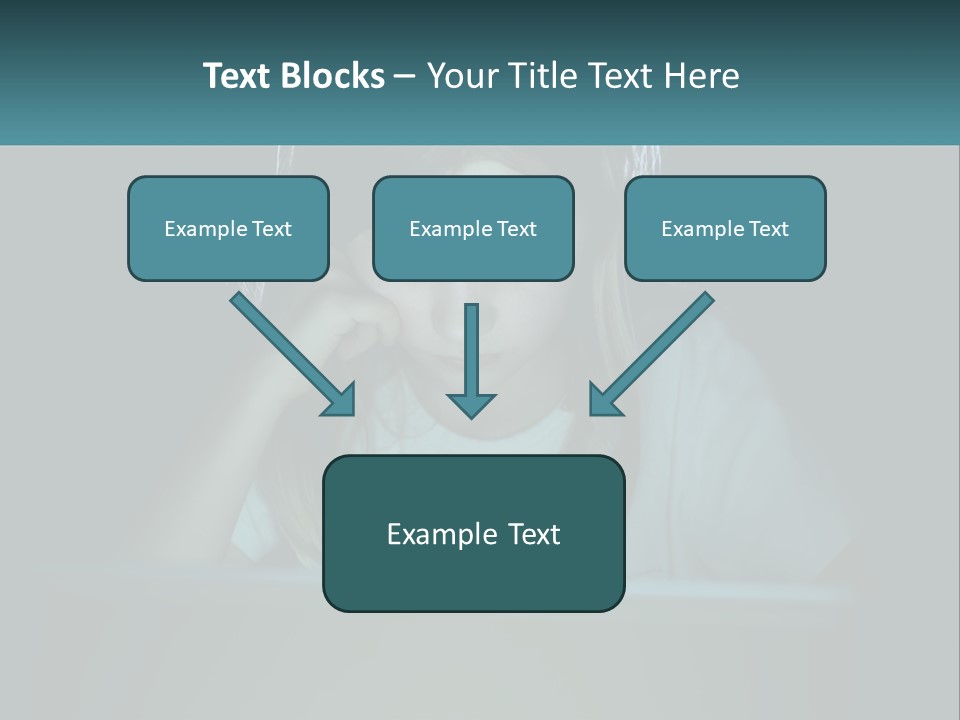 Sad Loneliness Looking PowerPoint Template