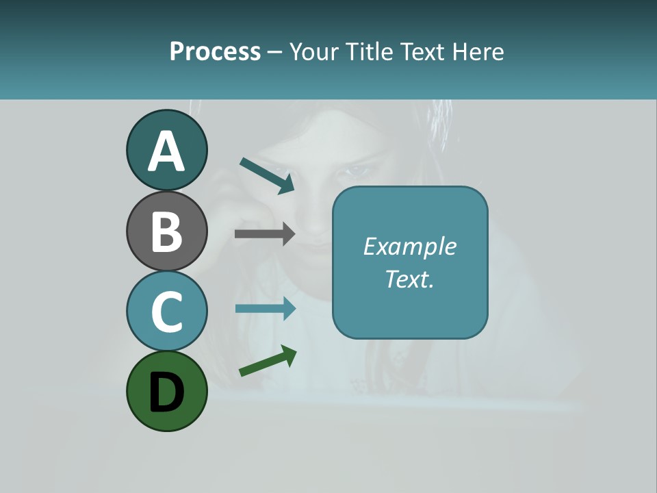Sad Loneliness Looking PowerPoint Template
