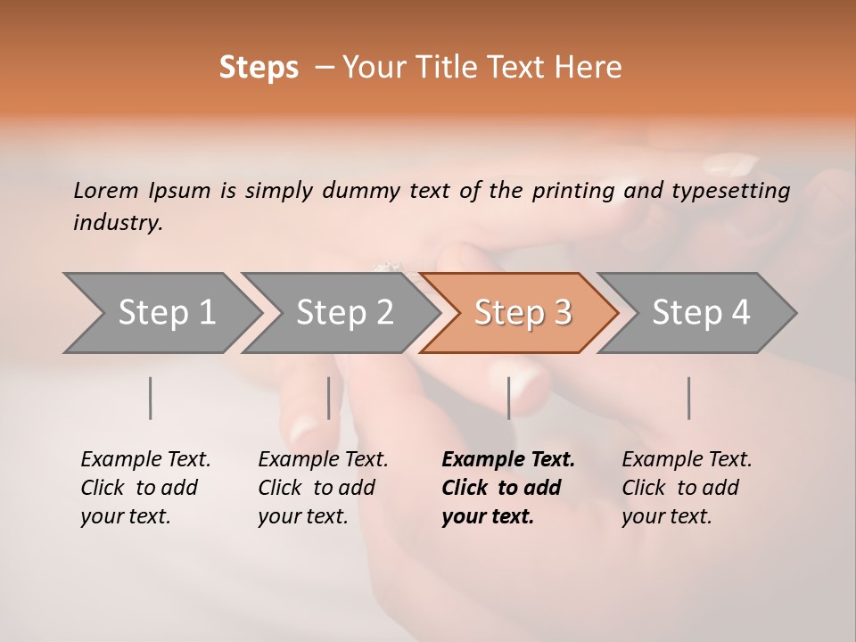 Honeymoon Wed Diamonds PowerPoint Template