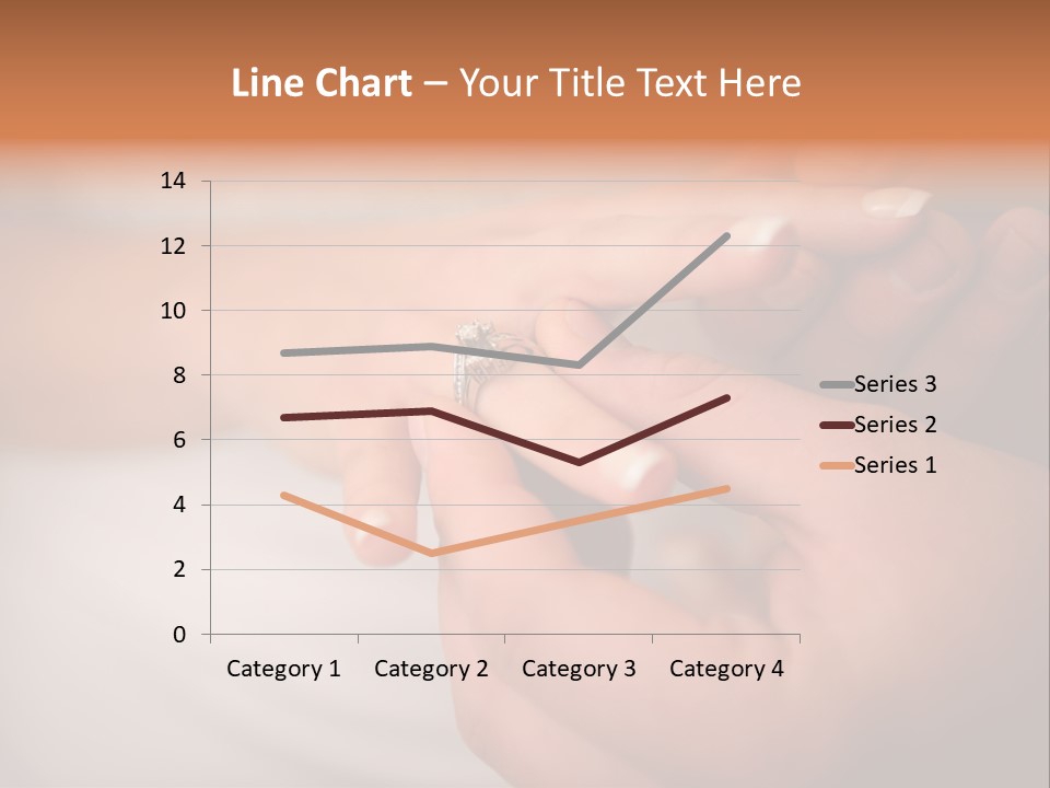 Honeymoon Wed Diamonds PowerPoint Template