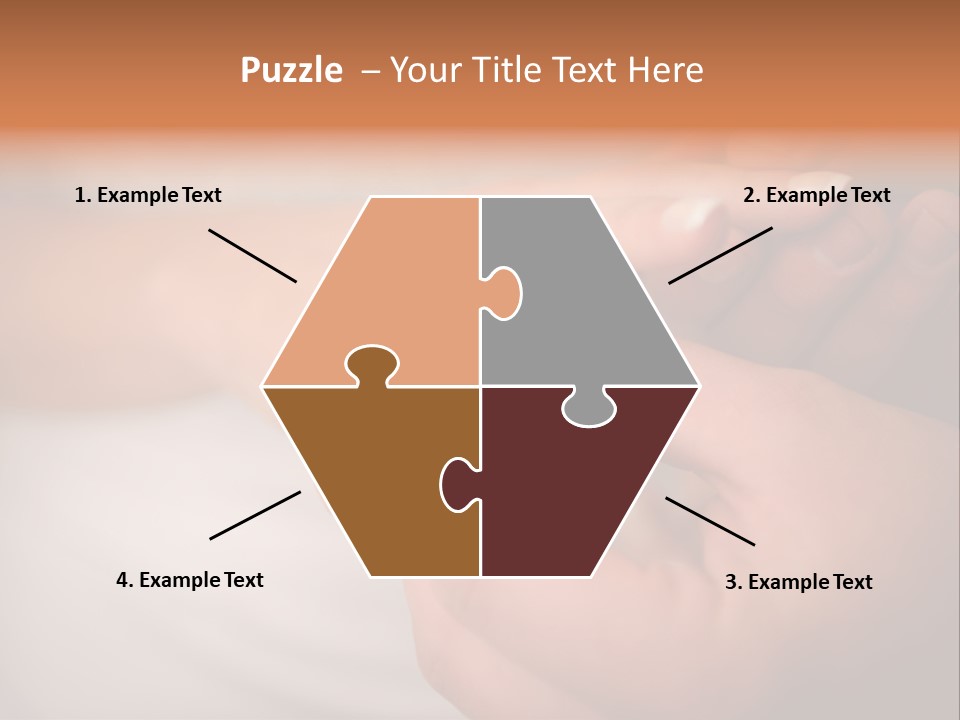 Woman Beginning Rings PowerPoint Template