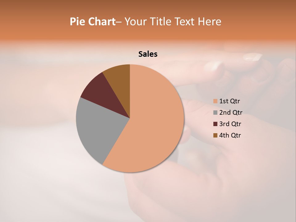Woman Beginning Rings PowerPoint Template
