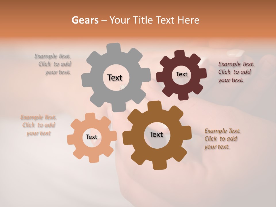 Woman Beginning Rings PowerPoint Template