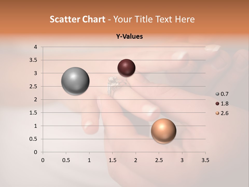 Woman Beginning Rings PowerPoint Template