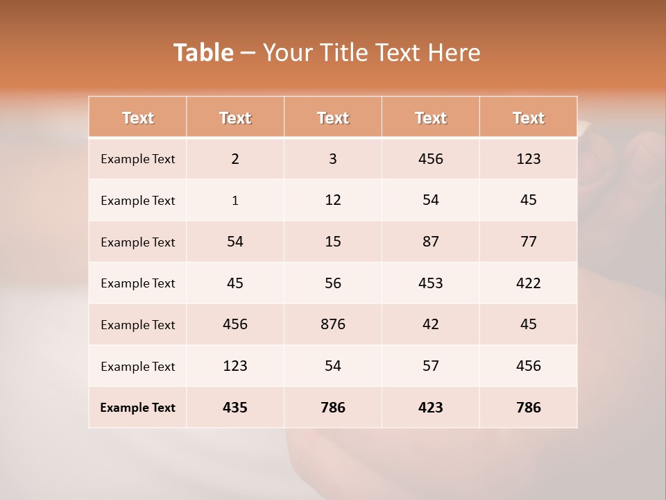 Woman Beginning Rings PowerPoint Template