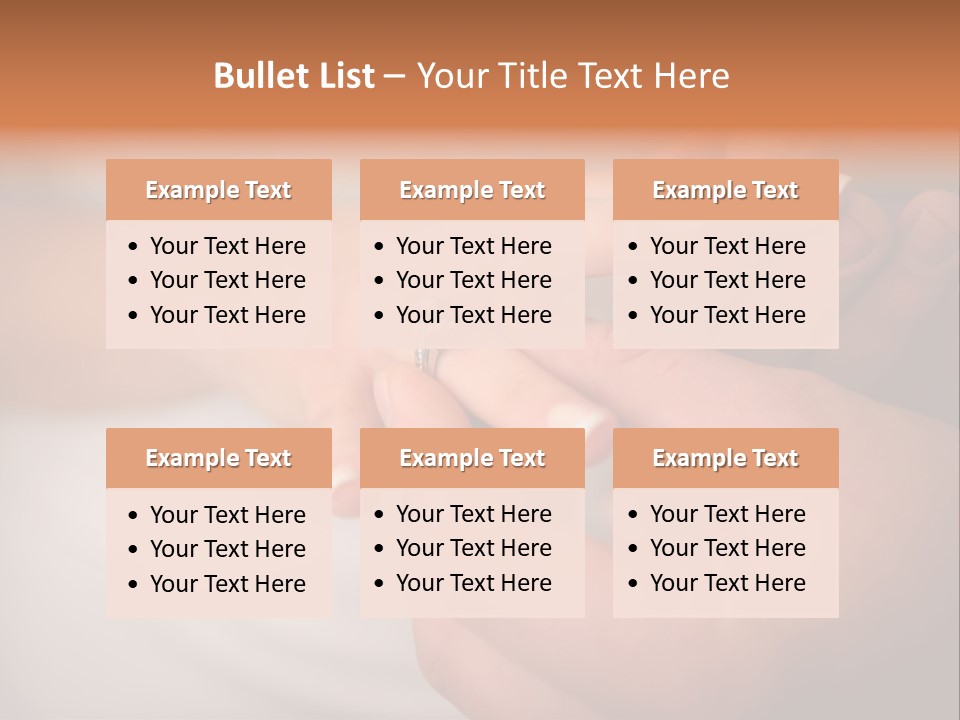 Woman Beginning Rings PowerPoint Template