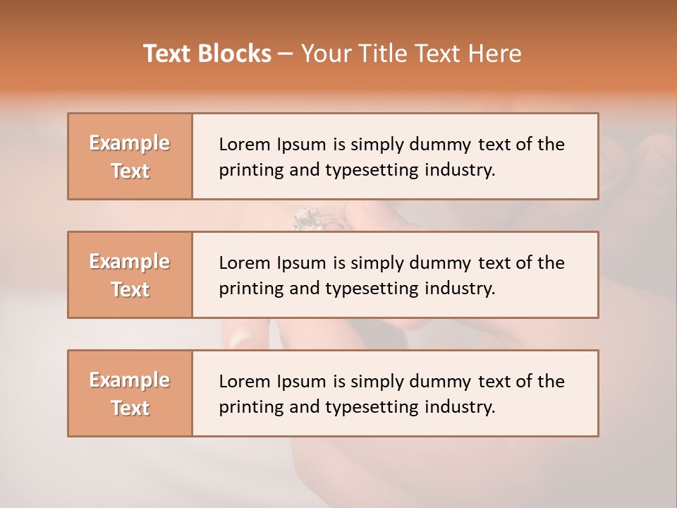 Woman Beginning Rings PowerPoint Template