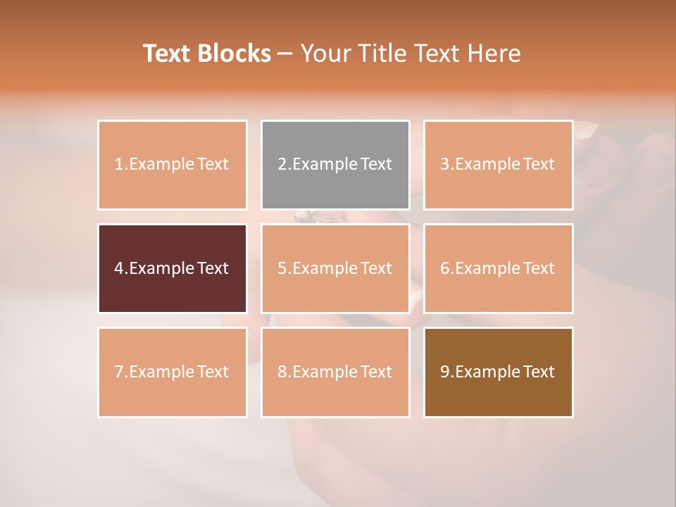 Woman Beginning Rings PowerPoint Template