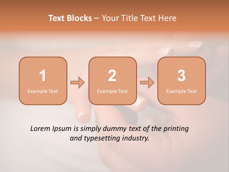 Woman Beginning Rings PowerPoint Template