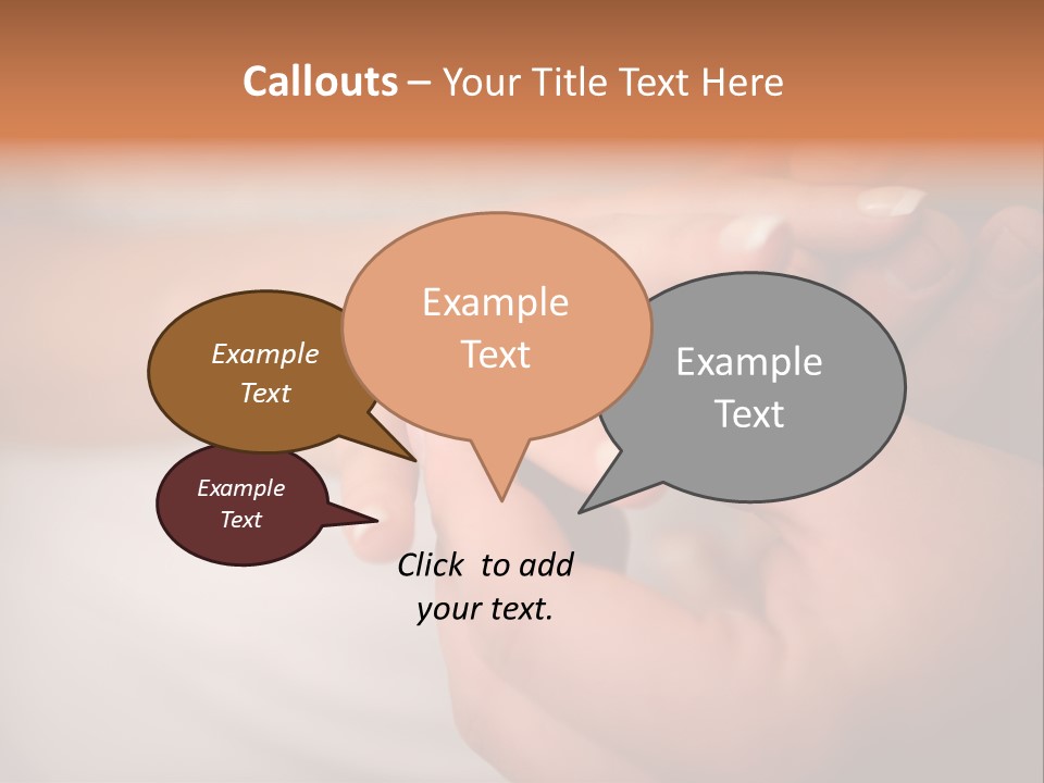 Woman Beginning Rings PowerPoint Template