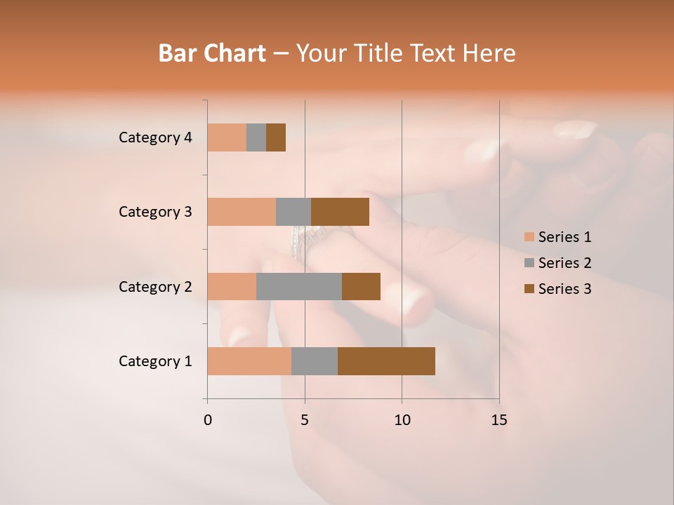 Woman Beginning Rings PowerPoint Template