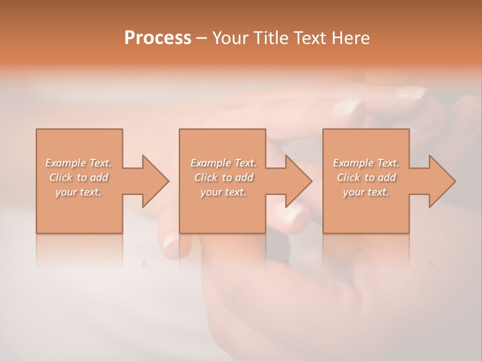 Woman Beginning Rings PowerPoint Template