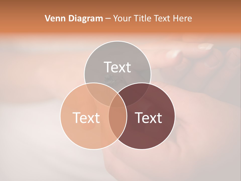 Woman Beginning Rings PowerPoint Template