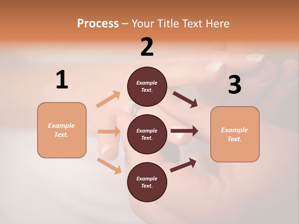 Woman Beginning Rings PowerPoint Template