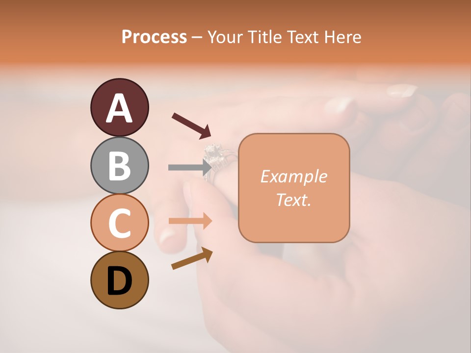 Woman Beginning Rings PowerPoint Template