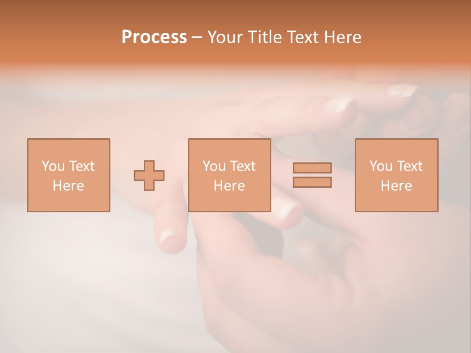 Woman Beginning Rings PowerPoint Template