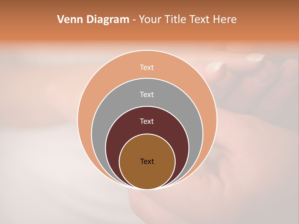 Woman Beginning Rings PowerPoint Template