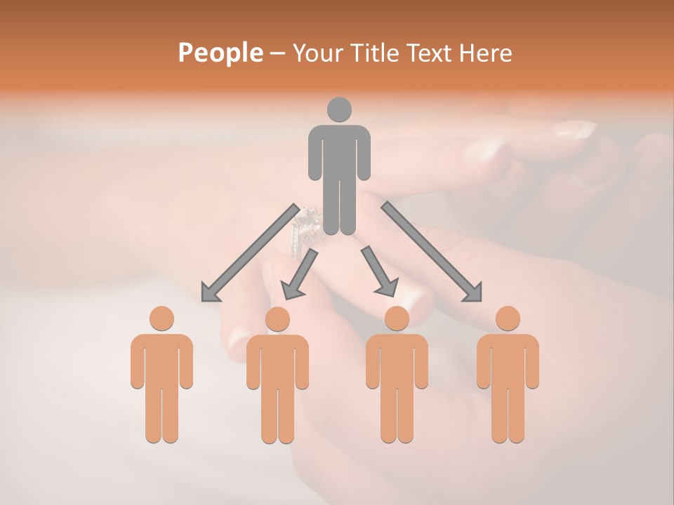 Woman Beginning Rings PowerPoint Template