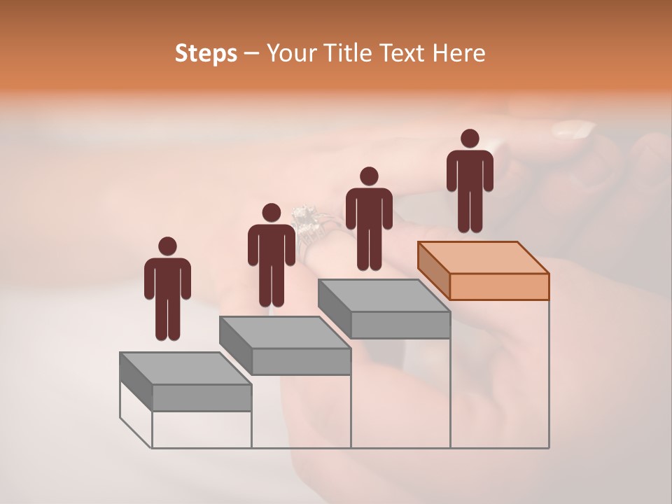 Woman Beginning Rings PowerPoint Template