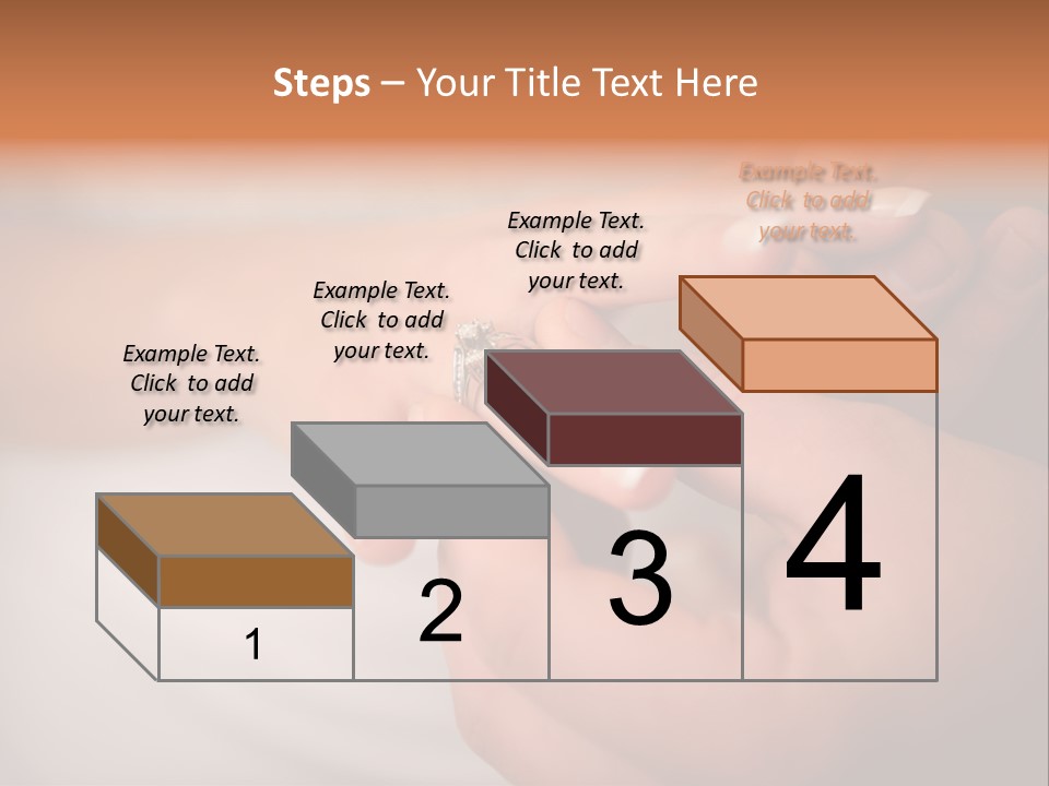 Woman Beginning Rings PowerPoint Template