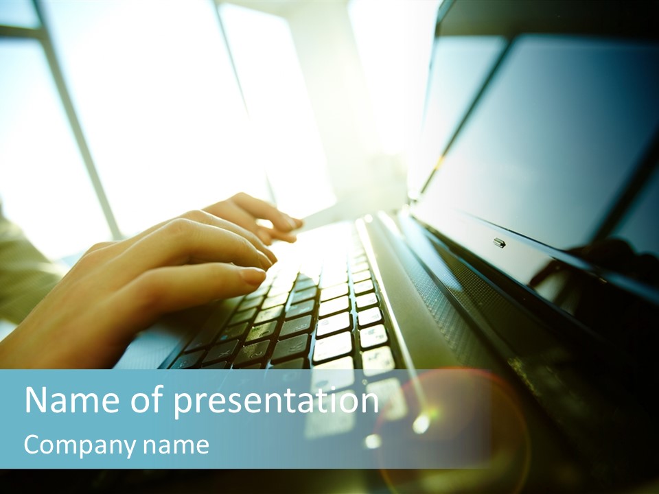 Information Pressing Corporate PowerPoint Template