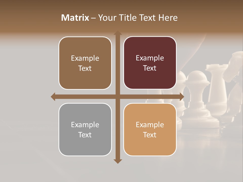 Single Hand Success PowerPoint Template
