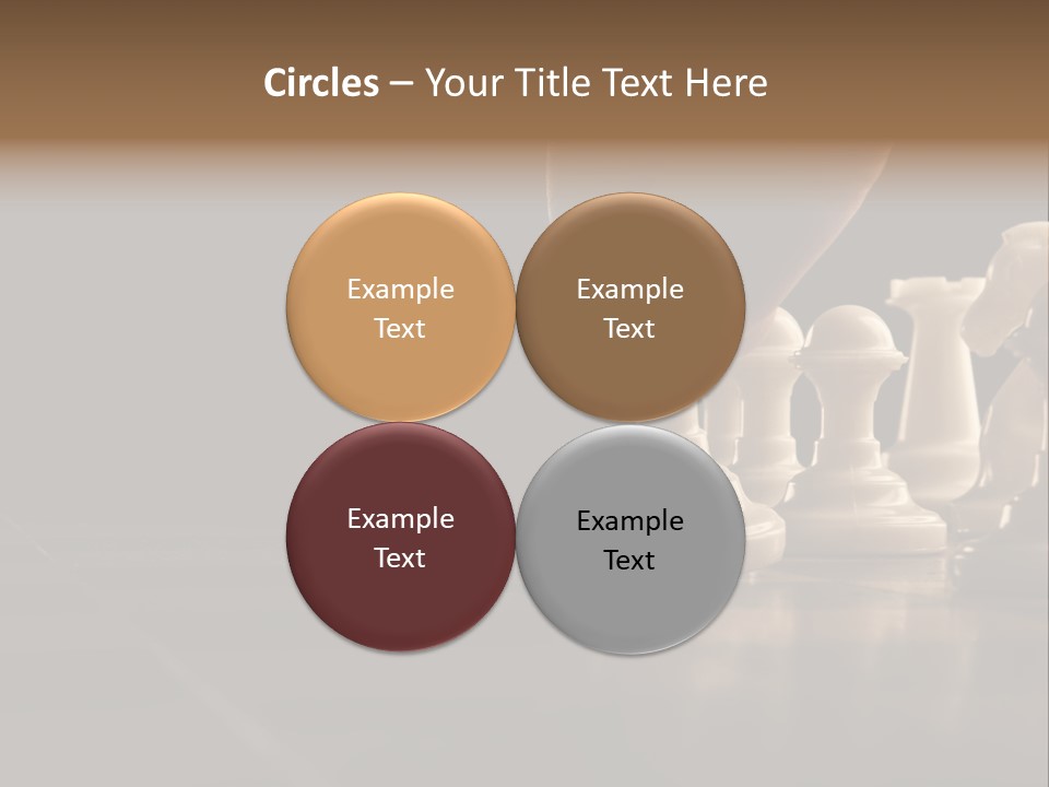 Single Hand Success PowerPoint Template