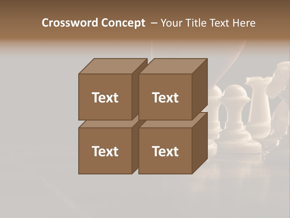 Single Hand Success PowerPoint Template