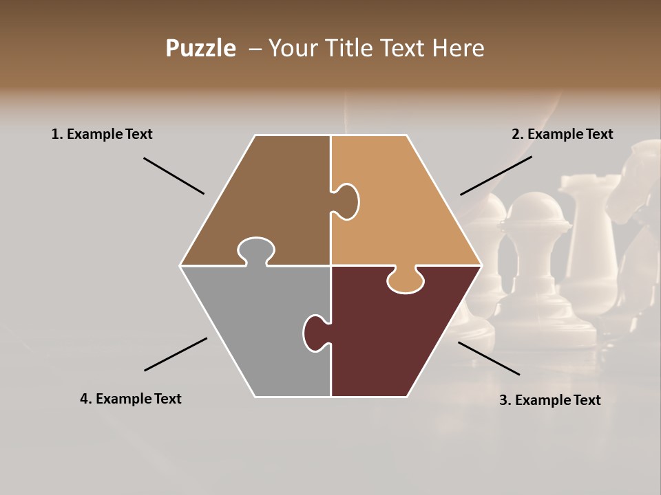 Single Hand Success PowerPoint Template