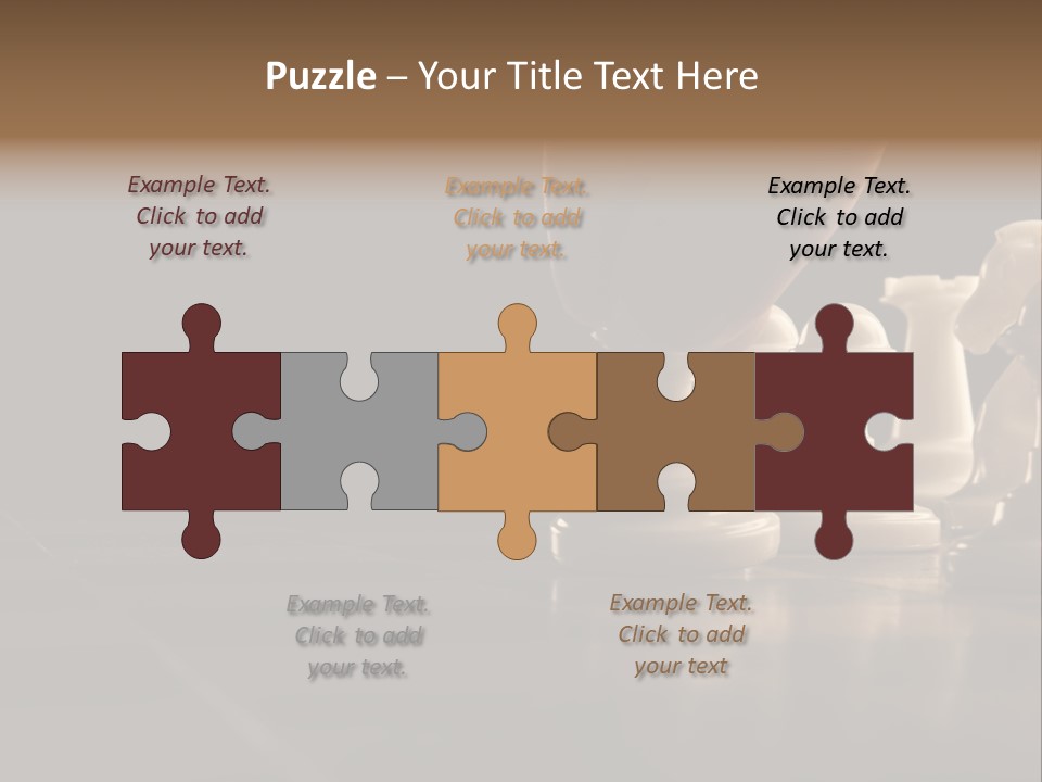 Single Hand Success PowerPoint Template