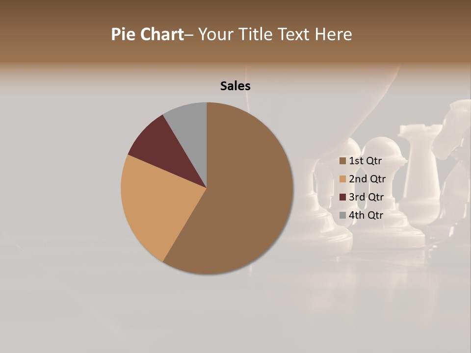 Single Hand Success PowerPoint Template