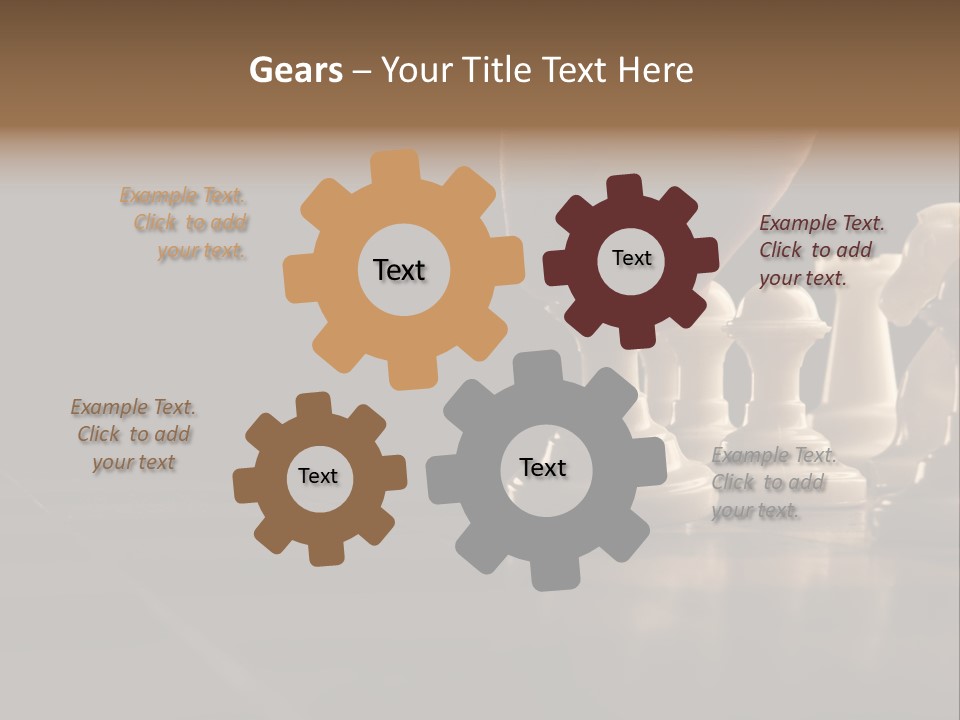 Single Hand Success PowerPoint Template