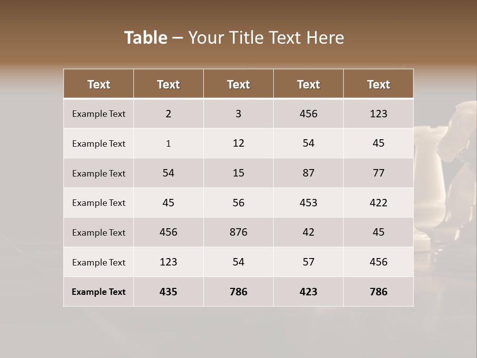 Single Hand Success PowerPoint Template