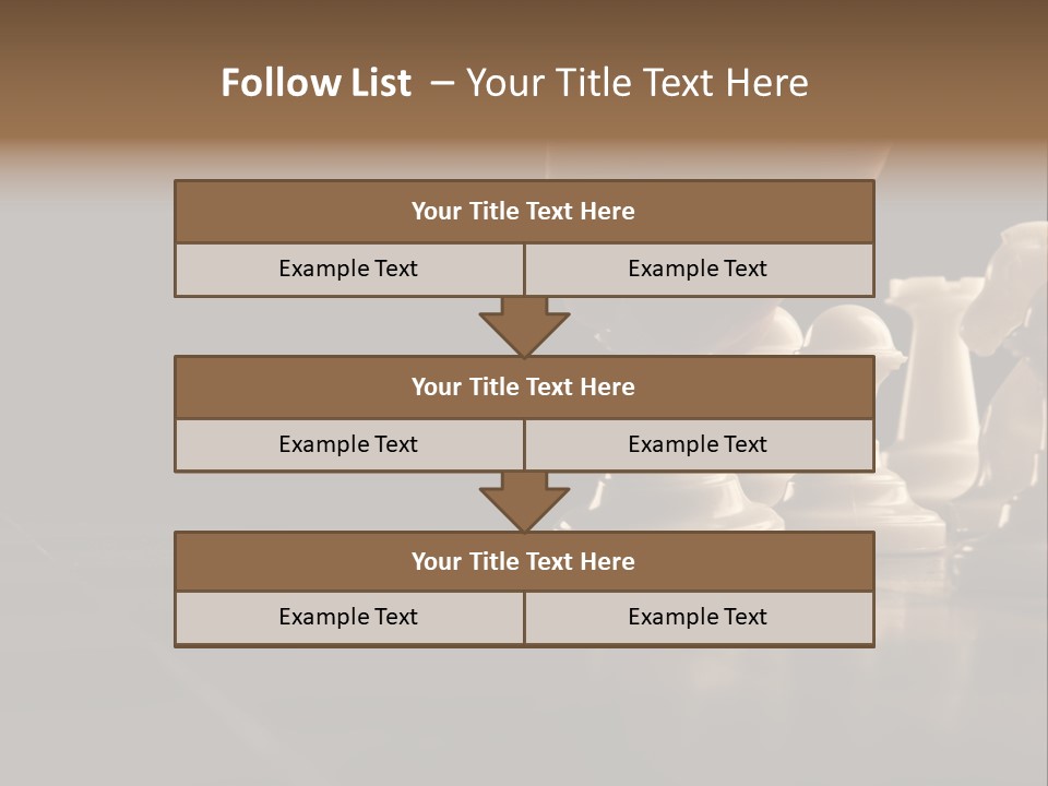 Single Hand Success PowerPoint Template