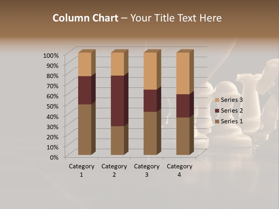 Single Hand Success PowerPoint Template