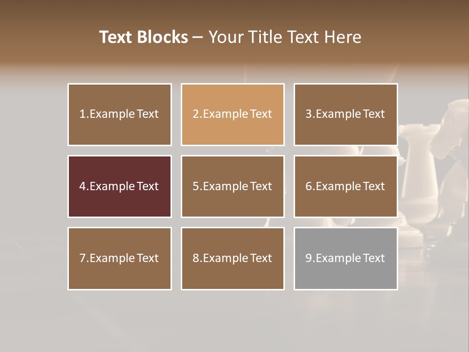 Single Hand Success PowerPoint Template