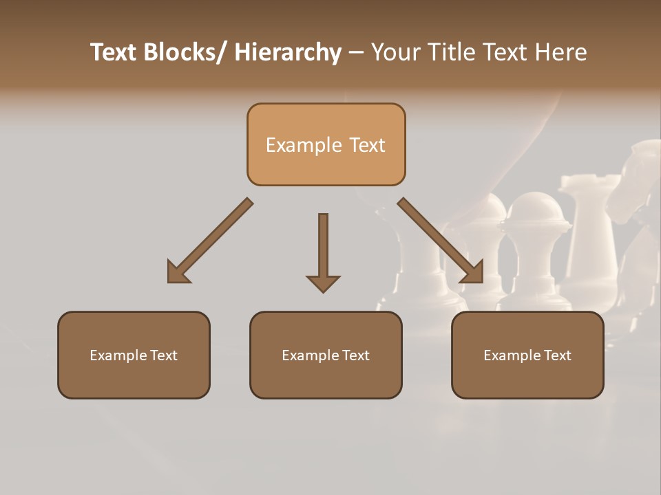 Single Hand Success PowerPoint Template