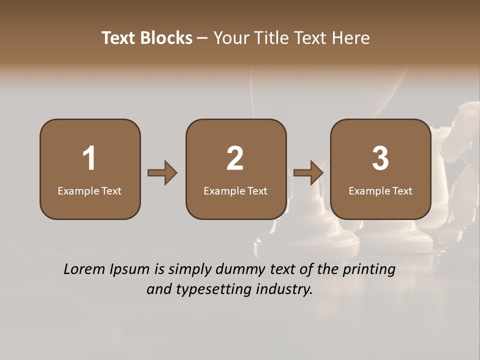 Single Hand Success PowerPoint Template