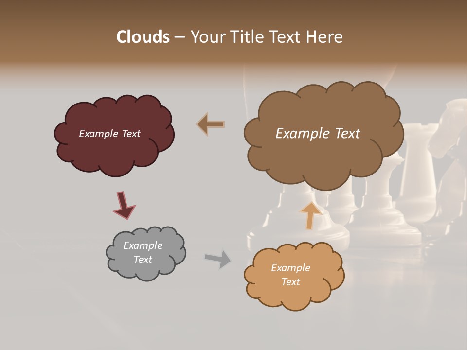 Single Hand Success PowerPoint Template